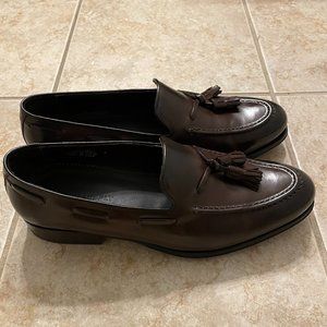 New Suitsupply Leather Tassel Loafers